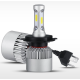 Kit becuri led auto COB S2 H4 2 buc/set 8000Lumeni temperatura 6000K/Alb putere 72W