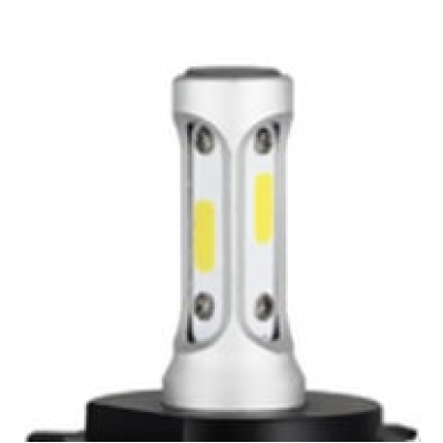 Kit becuri led auto COB S2 H4 2 buc/set 8000Lumeni temperatura 6000K/Alb putere 72W