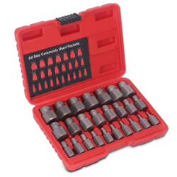 Kit de Extractie a Suruburilor Deteriorate 25 de Bucati  Kit de Extractie a Suruburilor Deteriorate 25 de Bucati