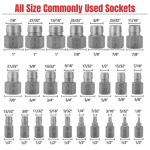 Kit de Extractie a Suruburilor Deteriorate 25 de Bucati 