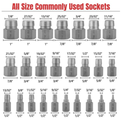 Kit de Extractie a Suruburilor Deteriorate 25 de Bucati  Kit de Extractie a Suruburilor Deteriorate 25 de Bucati