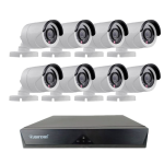 Kit de supraveghere JORTAN cu 8 camere CCTV AHD 1080P