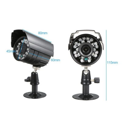 KIT de Supraveghere si Securitate Video, AHD 4 Camere 5G 4K HD