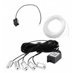 Kit led cu 5 lumini Andowl Q LED2801 RGB LED Strip Neon 12V