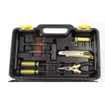 Kit pentru pana Auto compresor 12V cu 2 cilindri si 7 accesorii