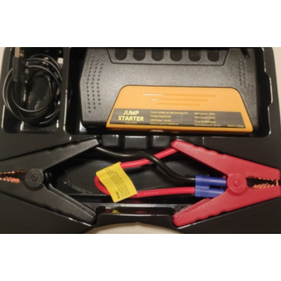 Kit pornire auto/moto (Starter) pentru baterie descarcata cu powerbank LED USB