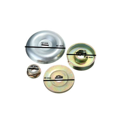 Kit reparatie angrenaj unghiular motocoasa set flansa saiba piulita