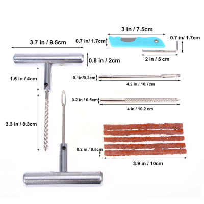 Kit Reparatie Pana Anvelopa Vulcanizare Metalic