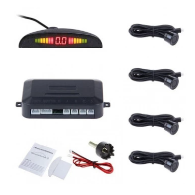 Kit senzori parcare cu afisaj senzori negri 22 mm