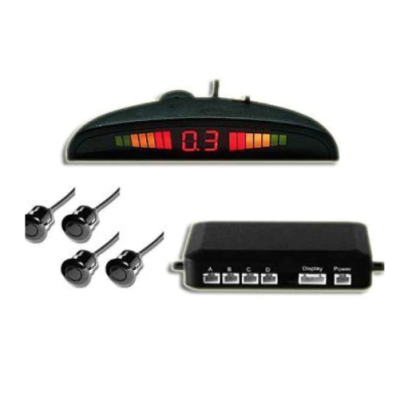 Kit senzori parcare cu afisaj senzori negri 22 mm
