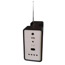 Kit solar GD-Lite 10 dotat cu dispozitive USB cu 3 becuri LED + Acumulator de mare capacitate + RADIO XL