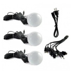 Kit solar GDLITE GD-7 PREMIUM 3 becuri, lanterna inclusa + usb incarcare XL