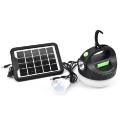 Kit solar GDPlus GD P20 cu lampa multifunctionala