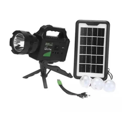 Kit solar lanterna cu trepied si 3 becuri GD-P50 HA