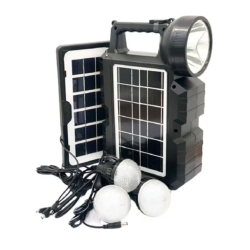 Kit solar portabil Radio FM si Bluetooth CL-810 XL