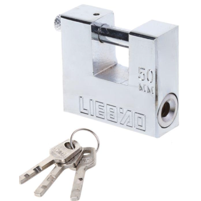 Lacat metalic 50MM cu deschidere orizontala