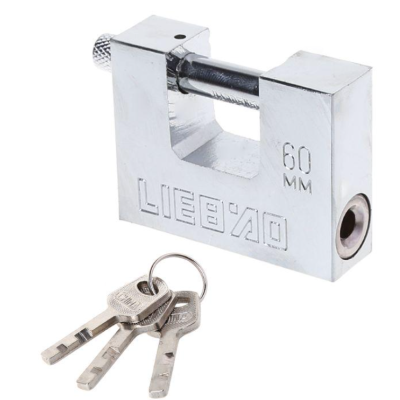 Lacat metalic 60MM cu deschidere orizontala