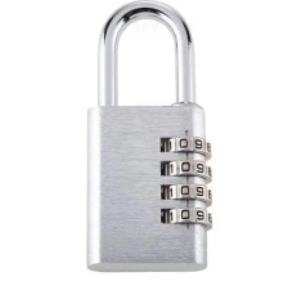 Lacat metalic cu cifru pentru a securiza bagajele