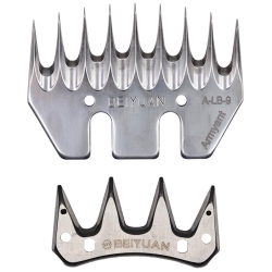 Lama de tuns oi din otel inoxidabil 13 dinti + 4 dinti, tip drept MX 881