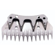 Lama de tuns oi din otel inoxidabil 13 dinti + 4 dinti, tip drept MX 881