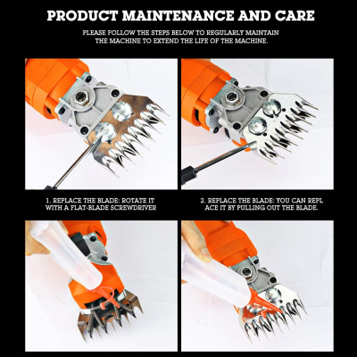 Lama profesionala foarfeca pentru oi din otel inoxidabil 13 dinti