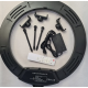 Lampa Circulara LJJ-45 Ring Light Diametru 26cm/10 Inch LED Trepied Extensibil