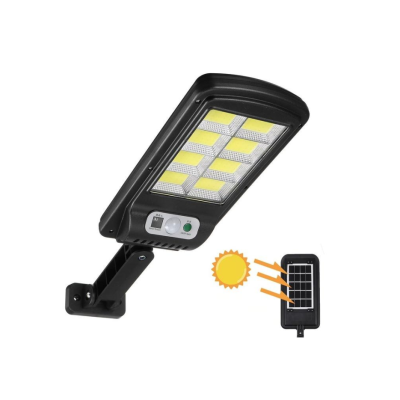 Lampa cu Incarcare Solara 150W, 160 LED-uri COB telecomanda