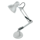 Lampa de birou cu suport culoare alba 220V soclu E27