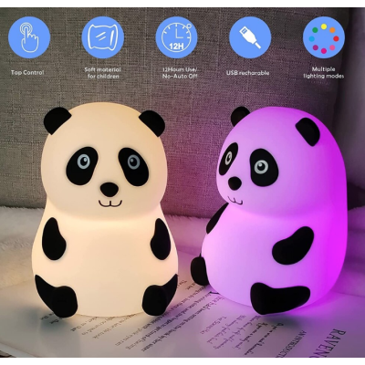 Lampa de noapte PANDA portabila USB reincarcabila