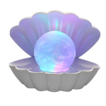 UB Lampa De Veghe In Forma de Scoica Cu Perla In Interior 8 Culori LED