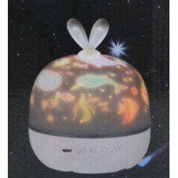 Lampa de veghe proiector rotativ cu urechiuse Star Light Lampa de veghe proiector rotativ cu urechiuse Star Light