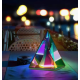 Lampa decorativa cu LED uri stil piramida Q LED30 Andowl Alimentare USB