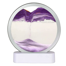 Lampa decorativa MOV tip clepsidra nisipuri miscatoare Lampa decorativa MOV tip clepsidra nisipuri miscatoare