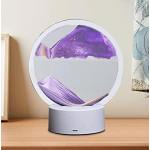 Lampa decorativa MOV tip clepsidra nisipuri miscatoare