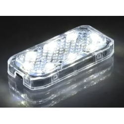 Lampa decorativa tactila cu LED albe Andowl Q D301 pentru masina