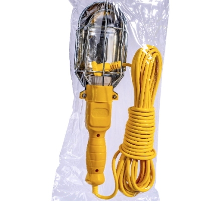 Lampa GALBENA portabila de lucru cu LED cablu 10m 220V