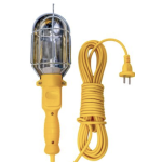 Lampa GALBENA portabila de lucru cu LED cablu 10m 220V