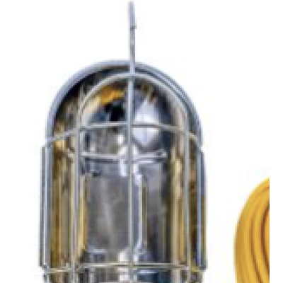 Lampa GALBENA portabila de lucru cu LED cablu 10m 220V