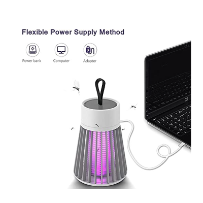 Lampa LED 5W Mosquito Electric Shock Anti Insecte la USB