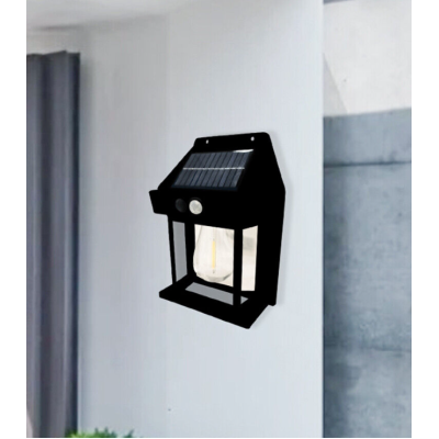 Lampa Led CB 888 cu senzor de lumina pentru perete putere 3W Negru