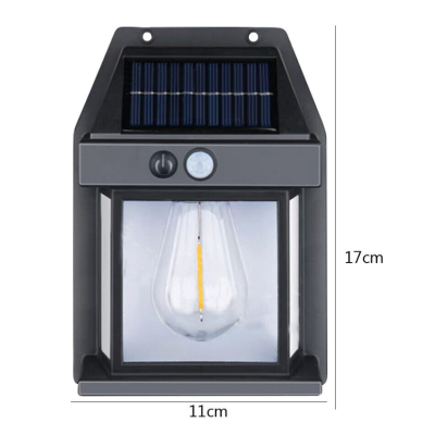 Lampa Led CB 888 cu senzor de lumina pentru perete putere 3W Negru