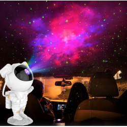 Lampa LED cu proiector Galaxy astronaut Starry Sky