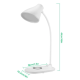 Lampa LED de birou cu functie de incarcare wireless pentru telefoane