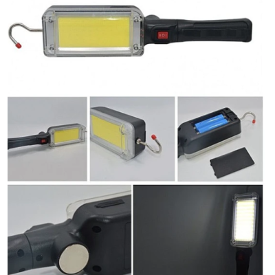 Lampa Lucru COB LED Acumulator la USB magnet carlig agatare ZJ8859