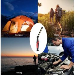 Lampa lucru RT55 slim Intensitate reglabila baza Magnetica incarcare usb Inspectie Auto