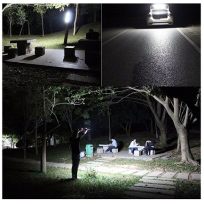 Lampa reincarcabila LED cu USB BK 500