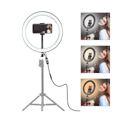 Lampa Ring Light LED 18 inch pentru selfie-uri HA