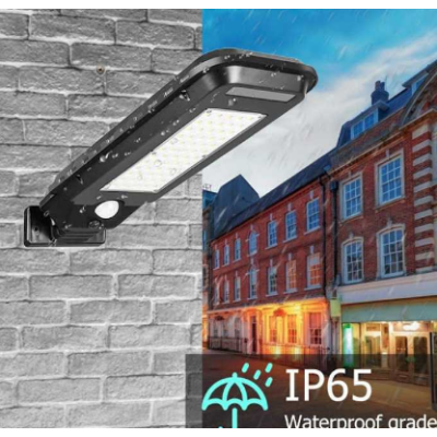 Lampa Solara 60LED T210B De Perete Cu Senzor De Miscare