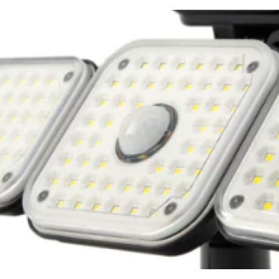 Lampa solara Andowl Q TY111 6500K cu 4 casete si senzor miscare
