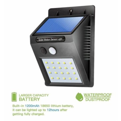 Lampa solara cu 30 de LED-uri si senzor de miscare- JY6009